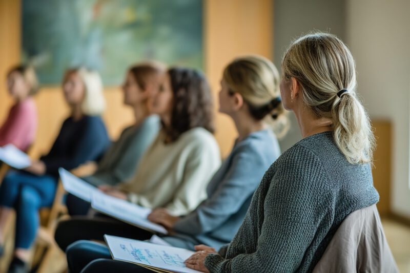Gruppenseminar mit Teilnehmerinnen